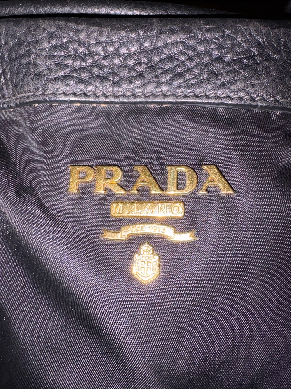 Vintage Prada Tessuto Nylon Leather Two Way Boston Satchel Black - Picture 4 of 17